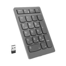 Wireless Numeric Keypad Compact Low Profile Scissor Switch Keys Storm Gray picture