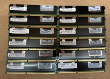 48GB Micron 12x4GB PC3-10600R 1333Mhz DDR3 Server Memory ECC RAM HP 500203-061 picture
