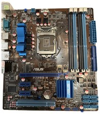 ASUS P7P55-M LGA1156 Intel P55 DDR3 Micro ATX Motherboard with I/O Shield picture