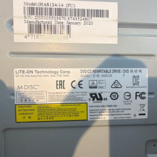 Lite-On iHAS124-14 SATA 24x Internal DVD/CD Rewriter M-DISC 5.25in Black picture