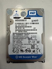 Western Digital Scorpio Blue 500GB Internal 5400RPM 2.5