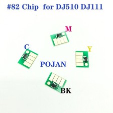 4Chip x Ink Cartridges chip Fit for HP Designjet 510 111  HP82 INK CMYK CH565A picture