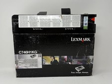 Lexmark C746H1KG Black High Yield Toner Cartridge C746 C748  picture