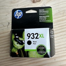 Genuine Hp 932XL High Capacity Black Ink Cartridge 6100 6600 6700 7110 Exp 2022 picture