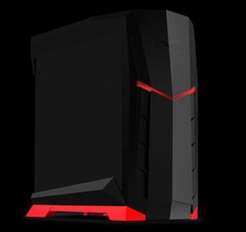 Silverstone RVX01BR-W (Red Trim) w/ Window Micro-ATX/ATX Compact Case picture