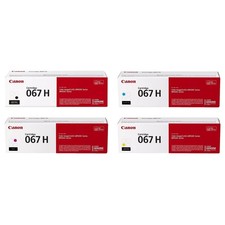 Canon 067H 4 Pack High Yield Toner Cartridge Set picture