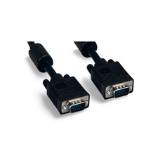3ft SVGA Monitor Cable Male to Male UL2919 - Black picture