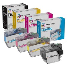 LD Compatible Brother LC3019 Super HY Ink: Black, Cyan, Magenta & Yellow 4PK picture