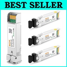 4Pack 10GBase-LR SFP+ Transceivers - Cisco, Ubiquiti, D-Link==# picture