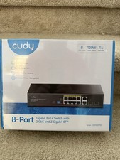 CUDY PoE+ Switch with 2 Uplink ports and 2 SFP slot 120W - 1 GS1010PS2 picture