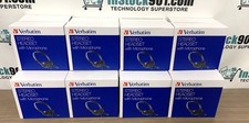 Lot 20 Verbatim 70721 Stereo Headset W/ Microphone 3.5mm  picture