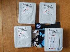 2023 GENUINE SET 4 HP 774 PRINTHEADS P2V97A P2V98A P2V99A P2W00A DESIGNJET Z6810 picture