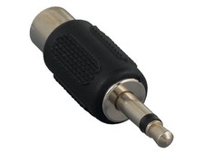 3.5mm Mono Male to RCA Female Adapter picture