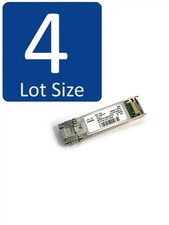 Lot of 4 Cisco FET-10G 10GBase SR SFP+ Optical Transceivers 10-2566-01 picture