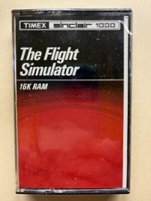 THE FLIGHT SIMULATOR  TIMEX TS1000 / ZX81 - Original Shrink-wrap picture