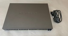 NETGEAR 48 Port 10/100/1000 Gigabit Ethernet Switch GS752TP-100NAS *READ* picture