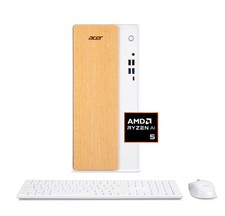 Acer - Aspire TC AI Tower Desktop - AMD Ryzen AI 5 330 2025 - 16GB DDR5 Memor... picture