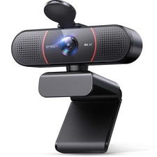 EMEET C960 4K Webcam for PC, PDAF Auto Focus, Dual Omni Mics, 73° FOV, Auto picture