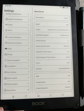 Onyx BOOX Tab8 7.8” Black and White E-Ink Tablet 64GB case stylus bundle picture