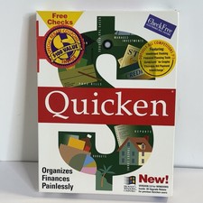 Intuit Quicken 2.0 Windows IBM Personal Finance Software W/ Disks Vintage 1992 picture