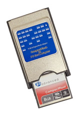 Centon 8GB CF  + Compact Flash to PCMCIA PC Card Adapter Reader, ATA Flash picture