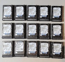 Lot of 15 HP 146GB 15K 6G SAS 2.5