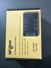 Airgoo AG-PFH01 8 Channel PWM Fan Hub SATA Power PC Case Fan Controller picture