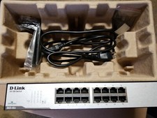 D-Link DSS-16+ 16-Port 10/100 Desktop or Rackmount Switch (H/W Ver: J1) used picture