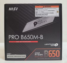 MSI Pro B650M-B Micro ATX Motherboard,AM5,DDR5,Supports AMD Ryzen 9000/8000/7000 picture