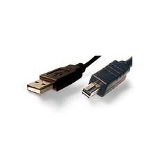 6ft Konica Minolta Dimage USB-500 Camera Cable 4 Pin - Black picture