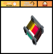 Color Ribbon YMCKO-K for Evolis Primacy 2 - 250 Prints + Bodno Software Demo Car picture