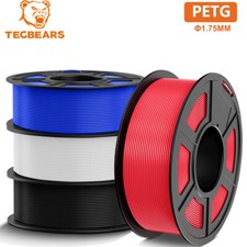 TECBEARS PETG Filament 1.75mm 4KG Strong Toughness PETG 3D Printer Filament picture