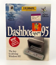 Dashboard 2.0 Windows 95 PC CD-ROM Edition Starfish RARE FACTORY SEALED NEW picture