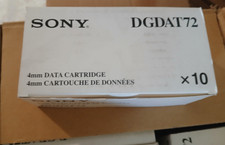 10 pack NEW factory sealed P/N DGDAT72 Sony DAT72 36/72GB Data Tape Cartridge picture