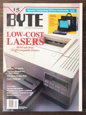 Byte Magazine July 1990 picture