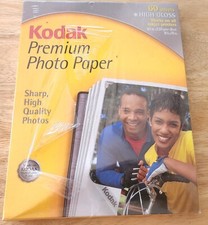 Kodak Premium Picture, High Gloss, 60 Sheets, 8 1/2 x 11 in, New picture