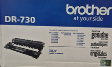 Genuine Brother DR730 Drum Unit - Black (OPEN BOX & OPEN PLASTIC BUT UNUSED) picture