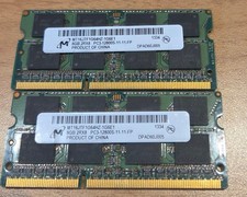 Micron 16GB (2x8GB) DDR3 1600MHz PC3-12800S SODIMM Laptop RAM MT16JTF1G64HZ-1G6E picture