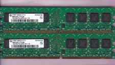 2GB 2x1GB PC2-4200 DDR2-533 INFINEON HYS64T128020HU-3.7-A Desktop RAM MEMORY KIT picture
