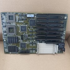 Vintage OPTi 495 486WB VER 1.0 Motherboard Baby AT AMI BIOS 30-Pin SIMM Retro PC picture