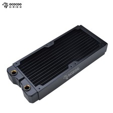 OCOCOO Copper Radiator 240mm Suitable 120 Fan DIY Computer Water Cooling System picture