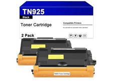2 Pack TN-925 TN925 TN 925 Black Toner Cartridge Works for HL-L6415DW picture