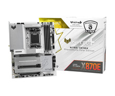 Sapphire NITRO X870E APHANTOMLINK White WIFI AM5 DDR5 Motherboard// picture