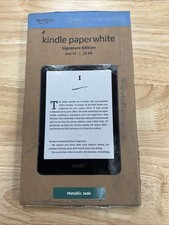 Amazon Kindle Paperwhite Signature Edition 32GB Gen 12 Metallic Jade NEW SEALED picture