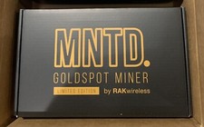 MNTD RAK Helium Miner  LIMITED EDITON GOLD 8GB BRAND NEW IN HAND READY TO SHIP picture