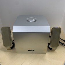 Zylux/Dell A525 2.1ch Computer Speaker System Tested Working, Great Sound picture