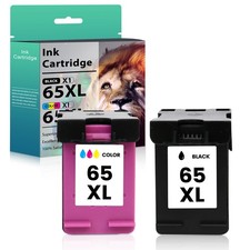 2PK 65XL Ink Cartridge For HP 65 XL DeskJet 3755 2600 All-in-One ENVY 5000 5055 picture