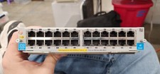 *Lot of 4* J8702A HP ProCurve 24 Port Gigabit PoE Network zl Switch Modules picture
