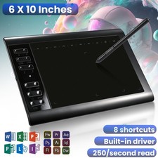 Tableta gráfica Artist Pro Graphics Pantalla de 10 x 6 pulgadas Lápiz sin baterí picture