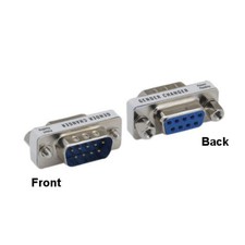 Kentek Mini DB9 9Pin Male/Female Serial AT Modem Adapter RS-232 Straight Through picture